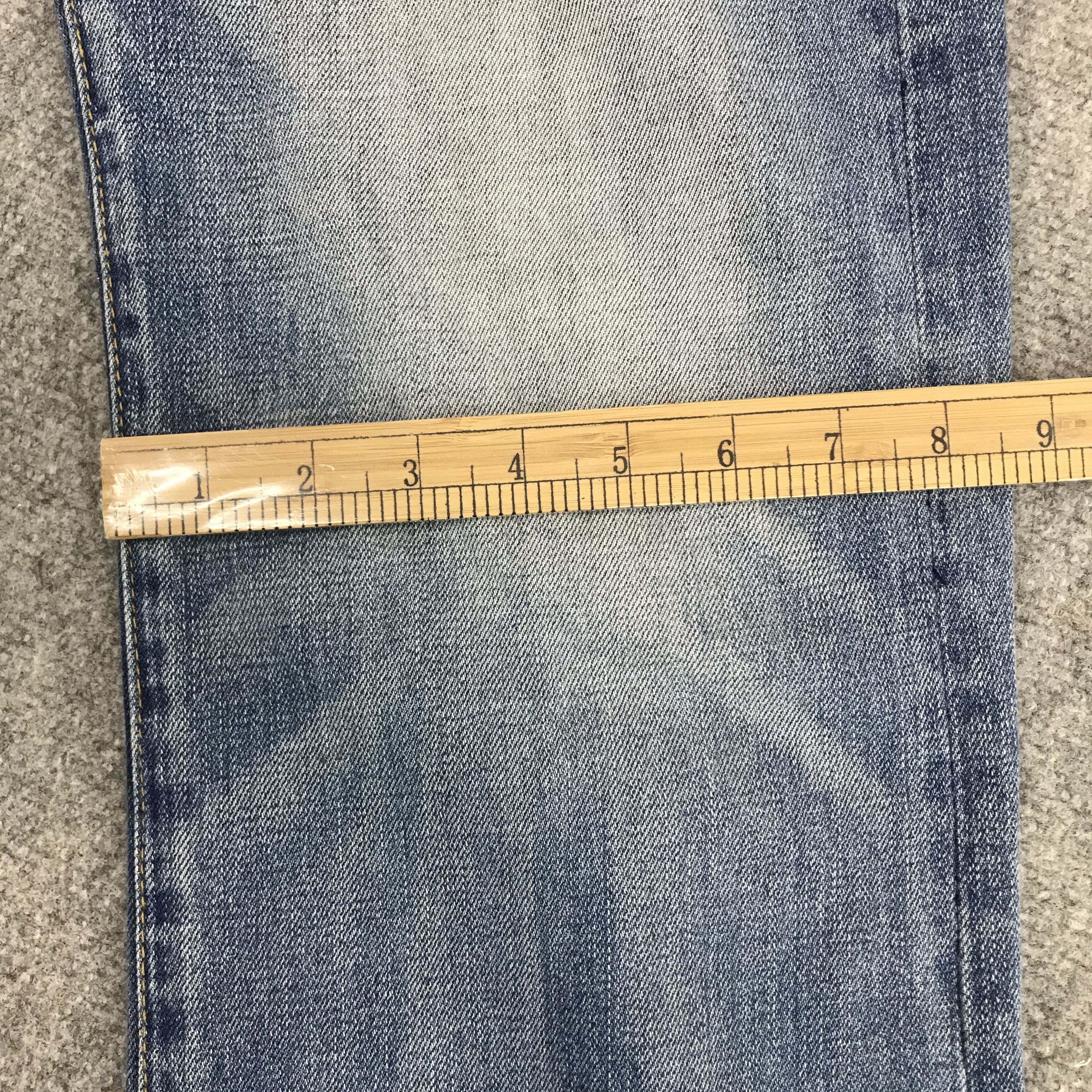 Japanese Brand Fish Koi Distressed Style Denim Jeans Size US 31 - 8 Thumbnail