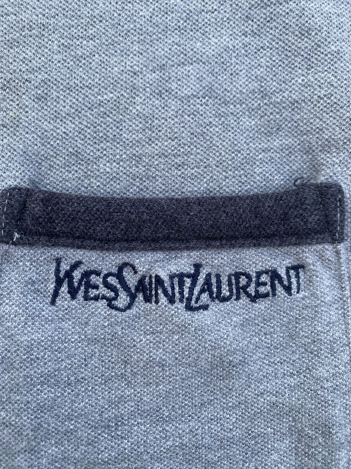 Yves Saint Laurent Rare Vintage Yves Saint Laurent YSL Polo Shirt Size US L / EU 52-54 / 3 - 12 Thumbnail