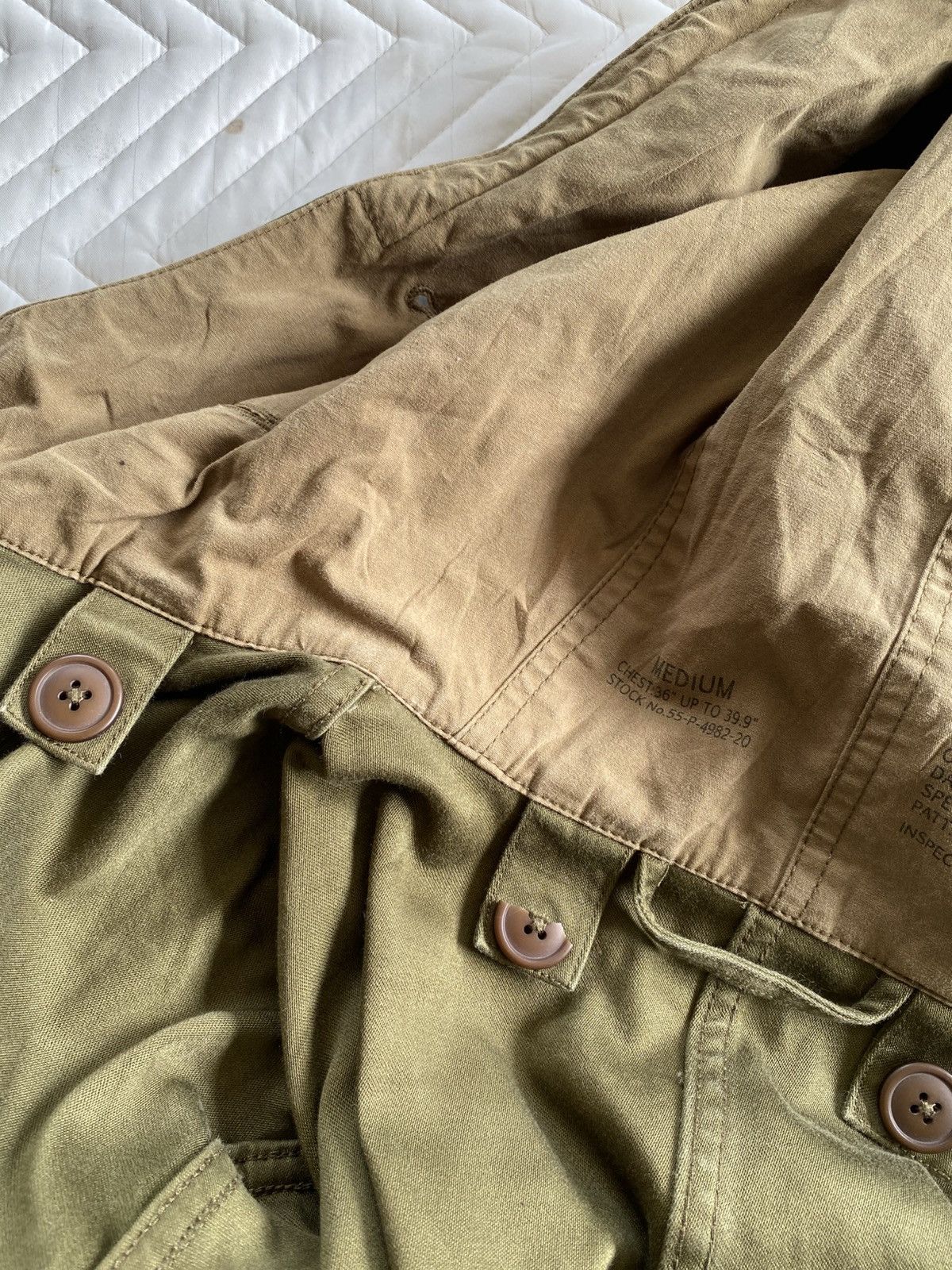 Bronson MFG. CO. Bronson Mfg Co M-51 Fishtail Parka – 1950s Reproduction 🇺🇸 Size US M / EU 48-50 / 2 - 12 Thumbnail