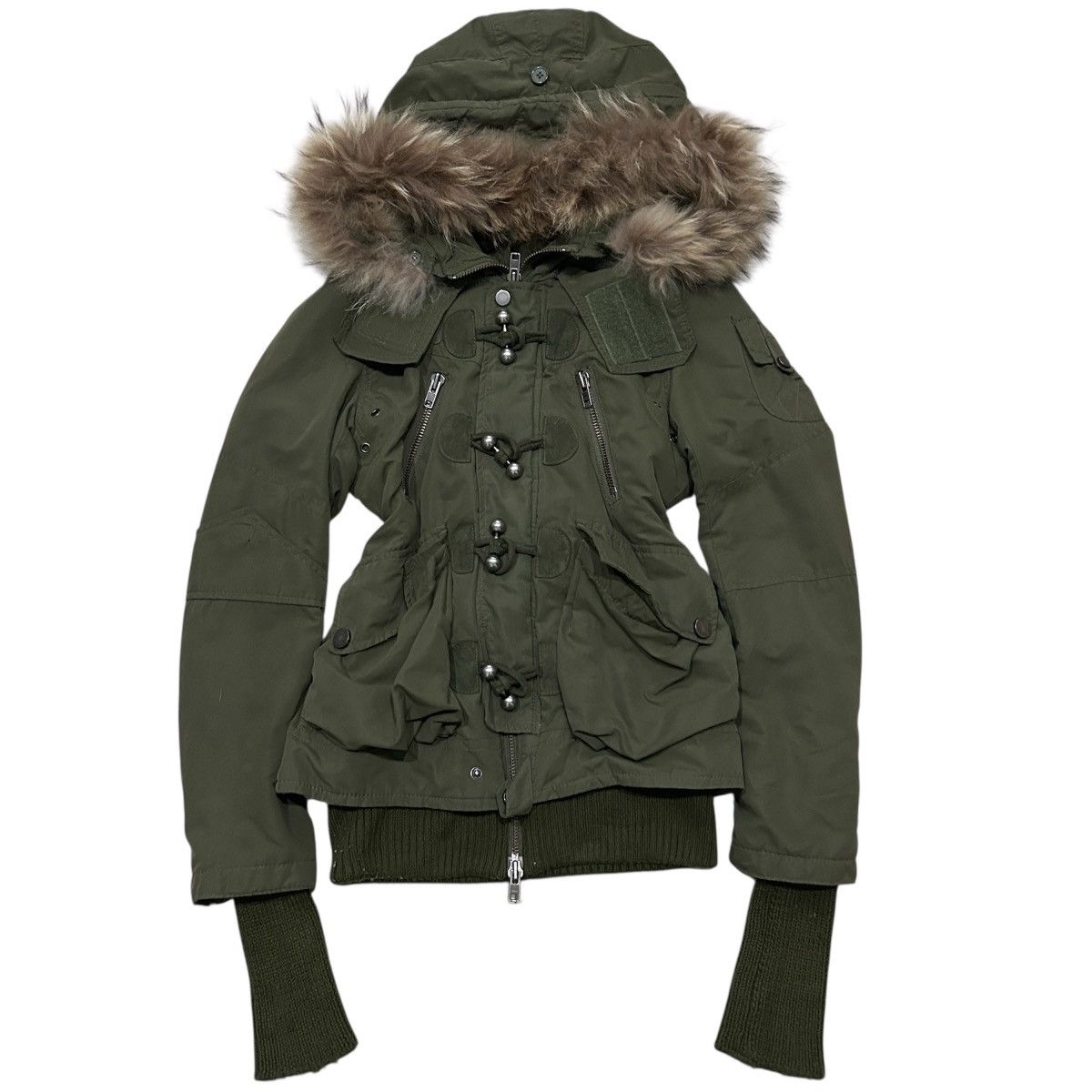14th Addiction 00s Japanese Archive SLY Parka Fur Jacket ifsixwasnine style Size US S / EU 44-46 / 1 - 2 Thumbnail
