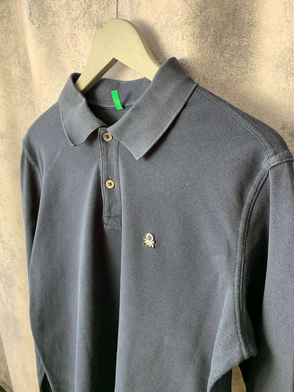 Benetton × United Colors Of Benetton United Colors Of Benneton Polo Long Sleeve Jumper Sweater Size US L / EU 52-54 / 3 - 5 Thumbnail