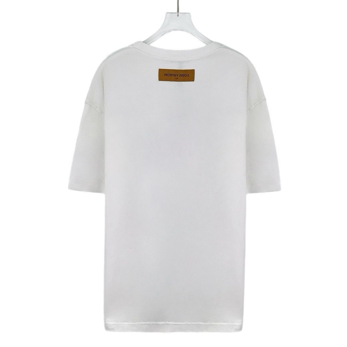 Louis Vuitton White Rainbow Graphic Short Sleeve Shirt Size US L / EU 52-54 / 3 - 2 Thumbnail