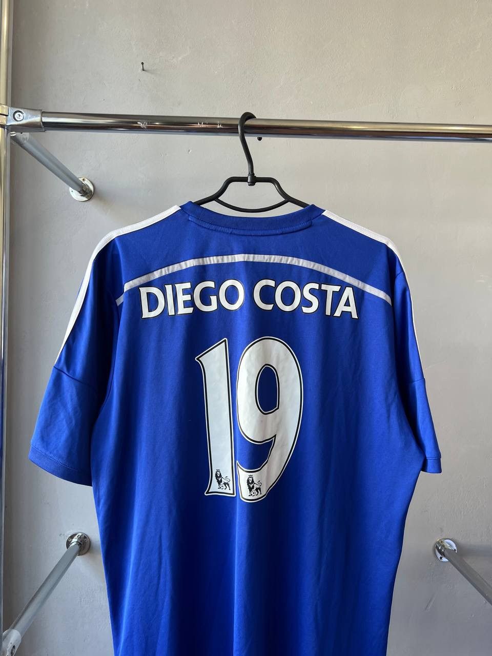 Adidas 2014/15 CHELSEA #19 DIEGO COSTA HOME SOCCER FOOTBALL JERSEY Size US XL / EU 56 / 4 - 13 Thumbnail
