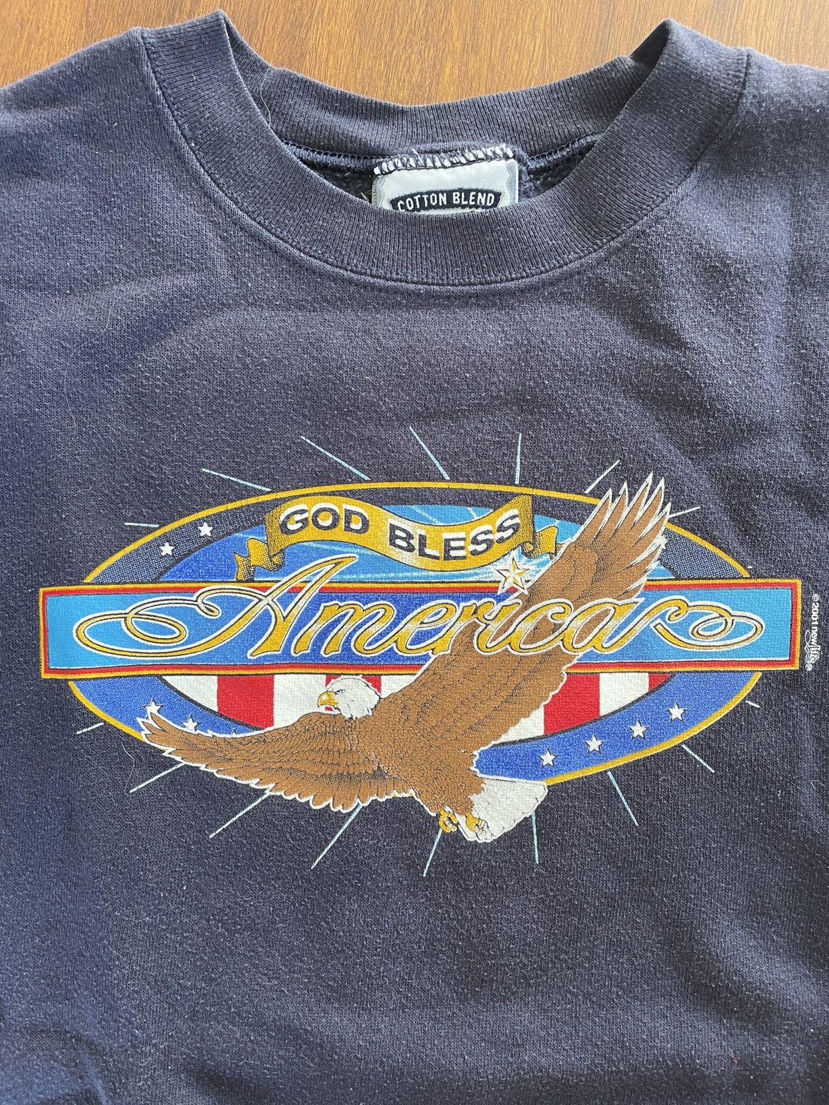 Lee 1990s Lee “God Bless America” Sweater Size US M / EU 48-50 / 2 - 2 Thumbnail