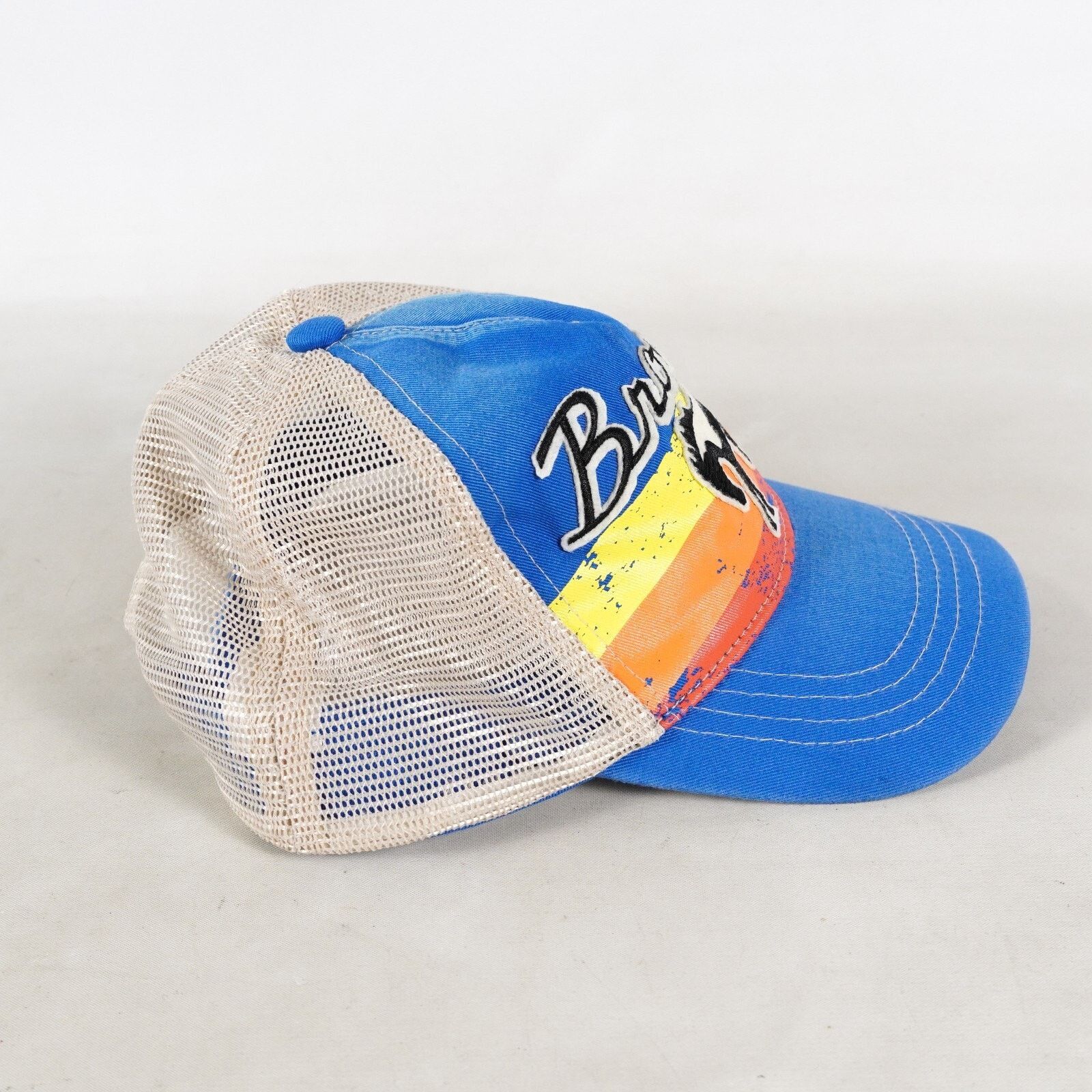 Ford Ford Bronco Horse Mesh Trucker Hat Cap Visor Snapback Blue Size ONE SIZE - 3 Thumbnail