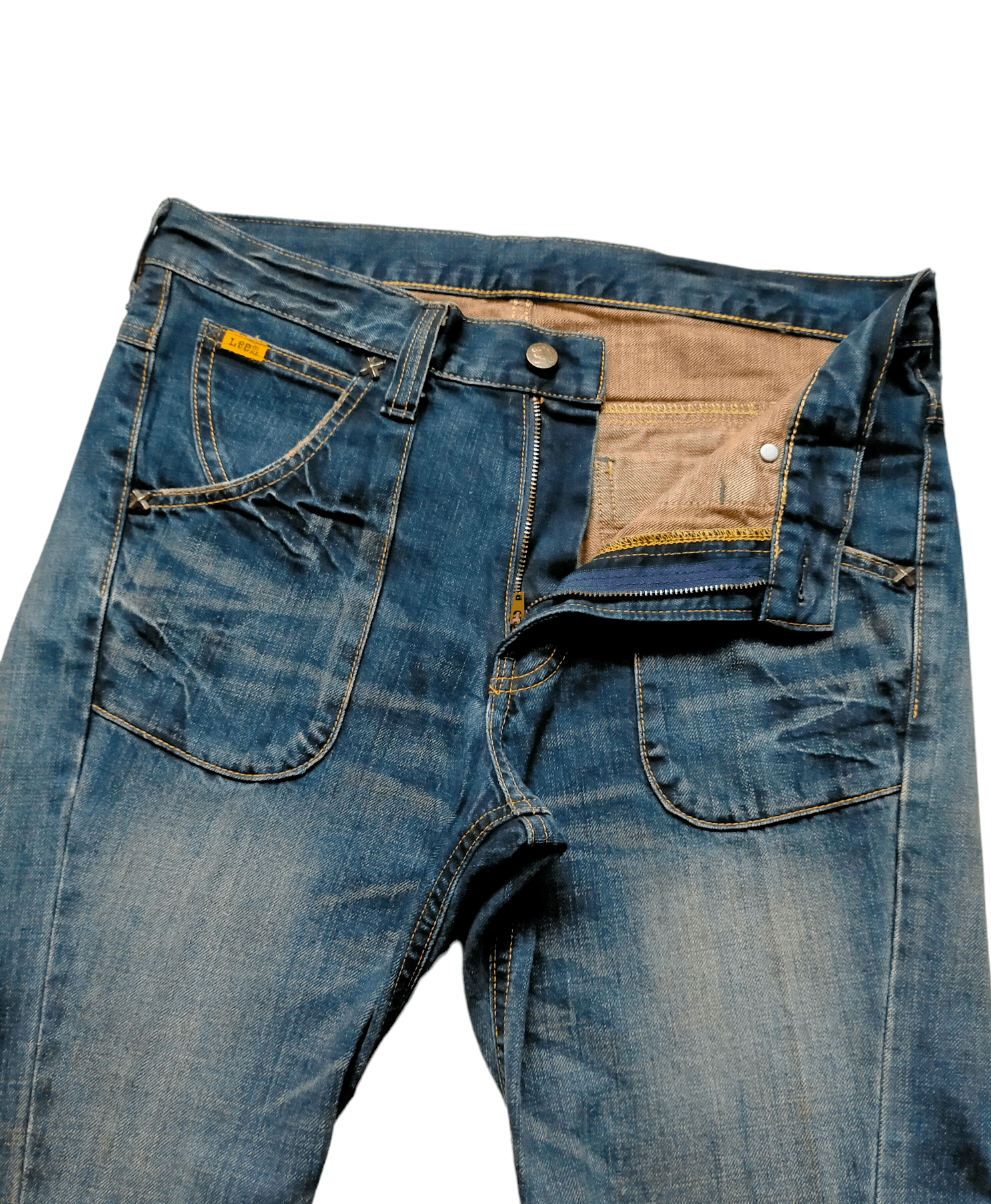 Japanese Brand × Lee Flare Jeans Lee Riders Japan Boot cut Denim Size US 31 - 6 Thumbnail