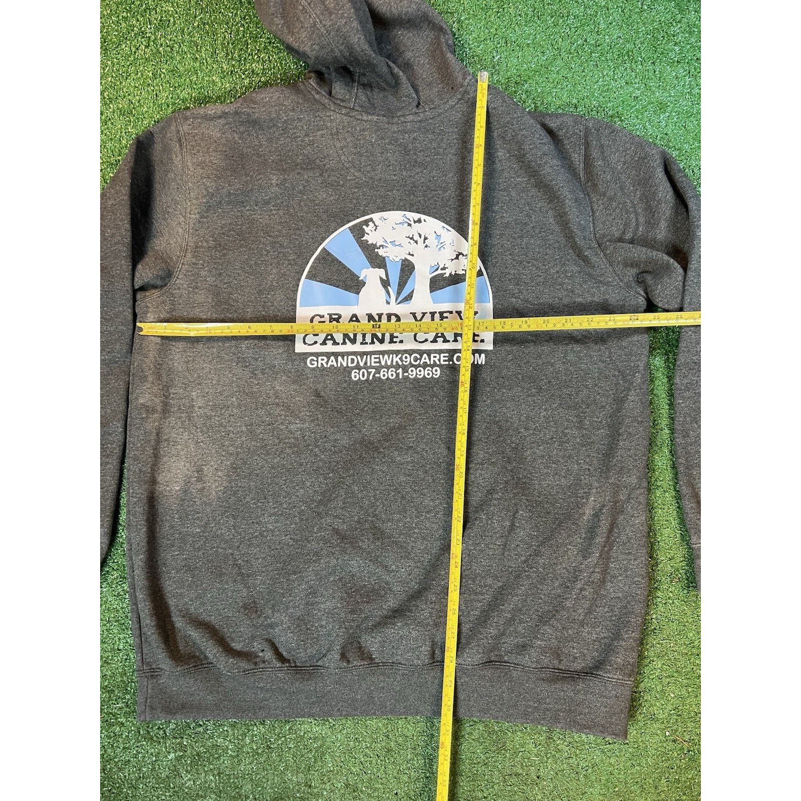 Carhartt Carhartt Graphic Print Gray Hoodie Sweatshirt Men Sz LG Size US L / EU 52-54 / 3 - 5 Thumbnail