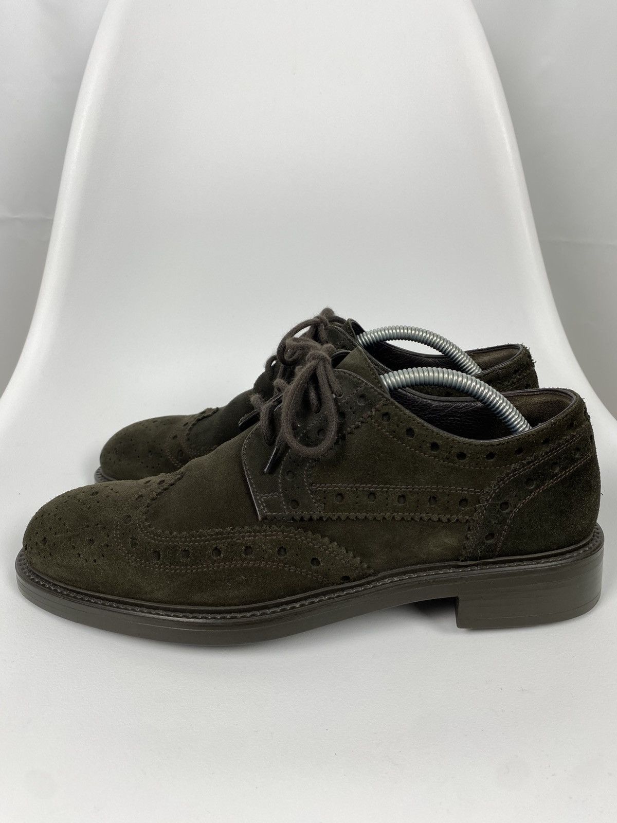 Other Atelson Paris Genuine Suede Derby Brogues size 41 Size US 8 / EU 41 - 3 Thumbnail