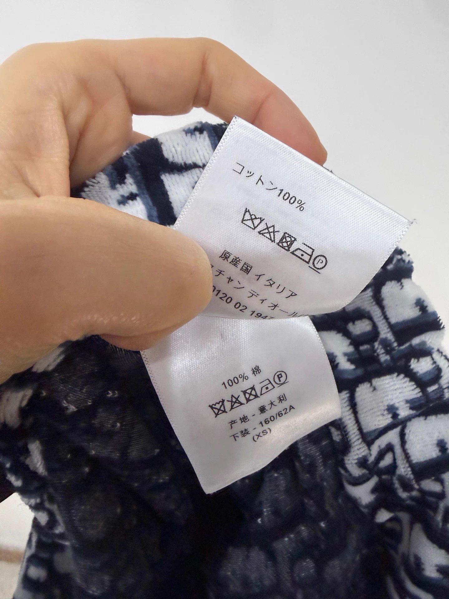 Dior Dior Velvet Oblique XS Short New Size 24" / US 00 / IT 34 - 6 Thumbnail