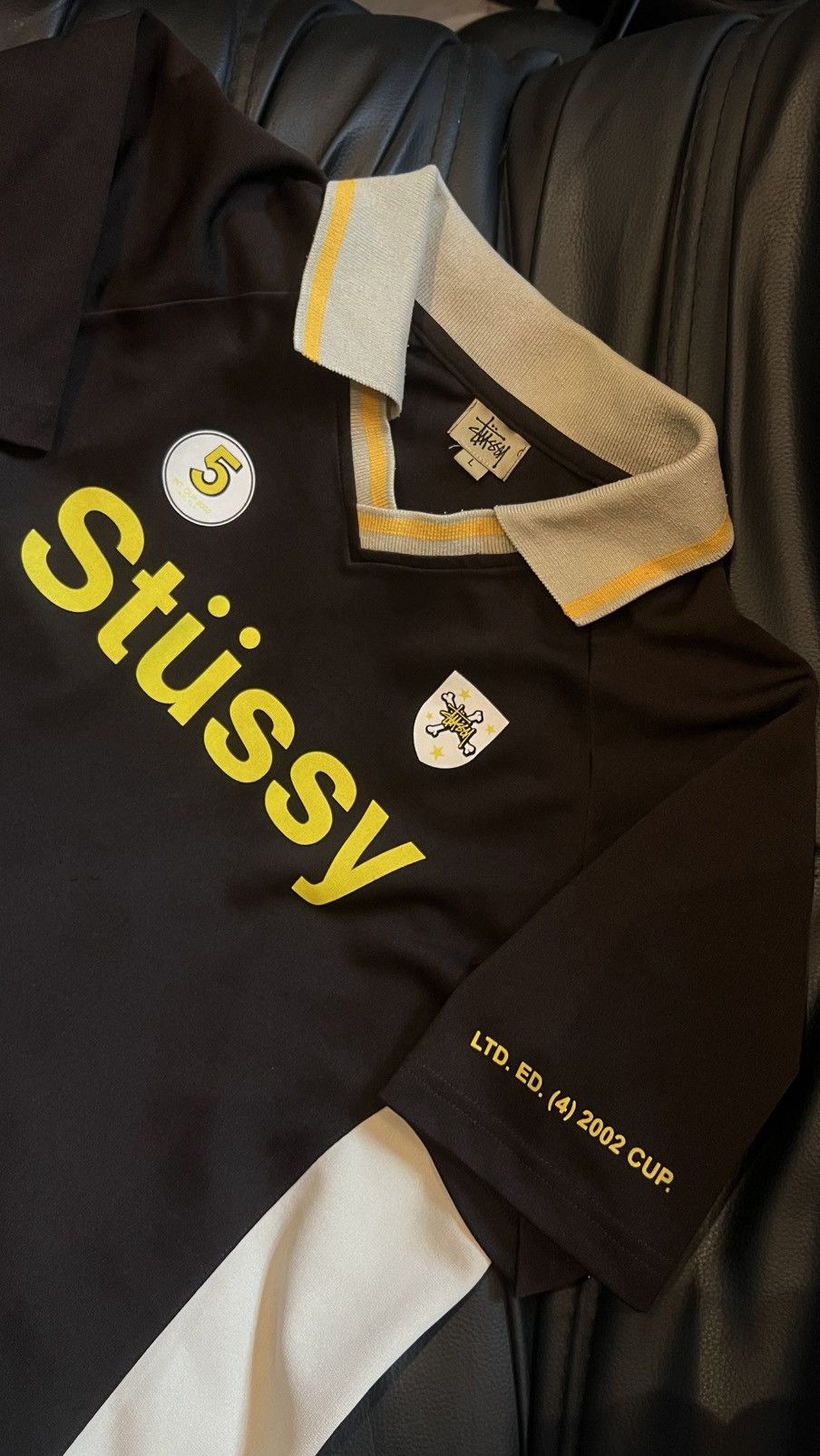 Stussy Vtg 2002 Stussy International Soccer Jersey Size US L / EU 52-54 / 3 - 9 Thumbnail