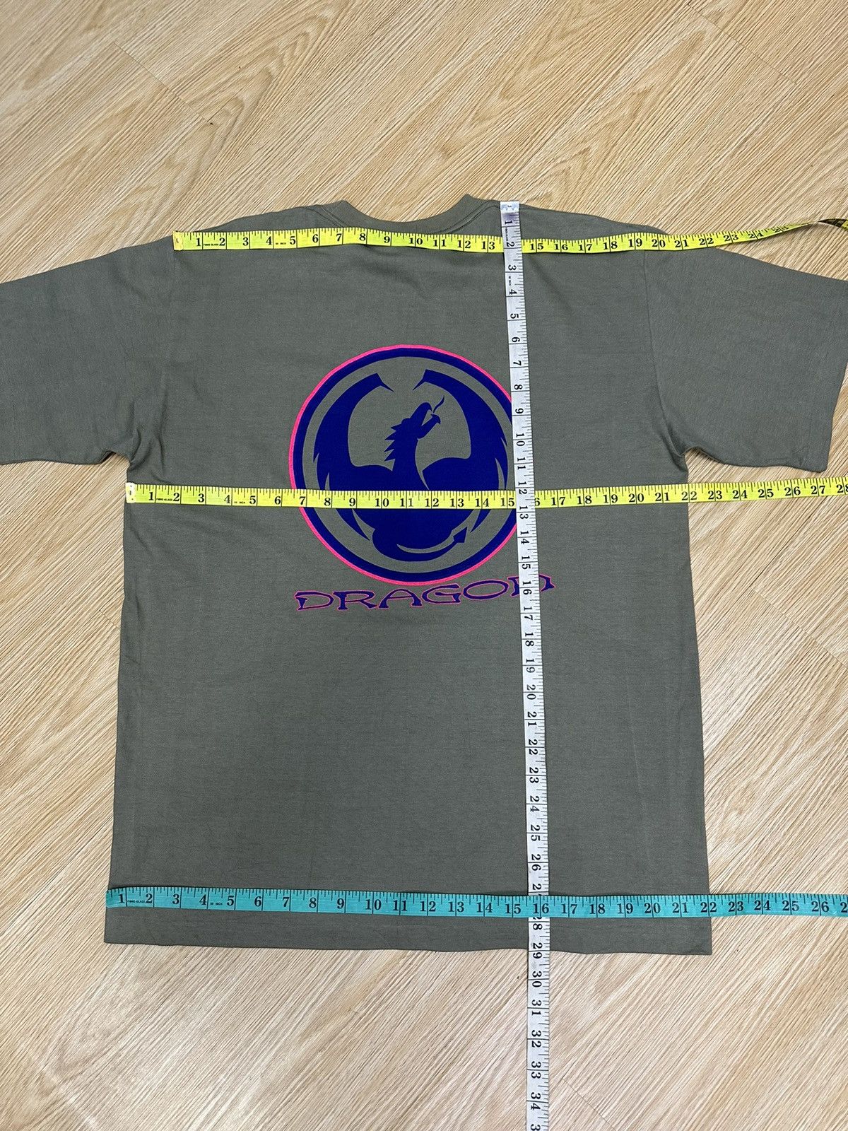 Dragonfly 90s Vintage Dragon Made In Usa Single Stitch Tshirt A533 Size US L / EU 52-54 / 3 - 7 Thumbnail