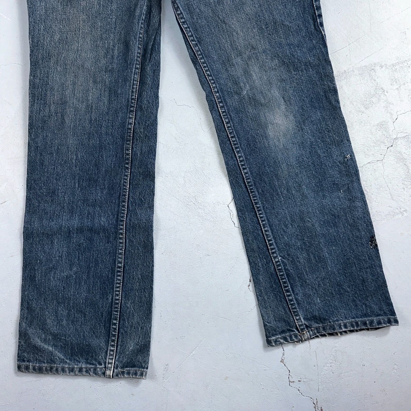Levi's VINTAGE Levi's 517 Jeans 32x26 USA Blue Bootcut 80s Orange Tab Denim Classic Mens Size US 32 / EU 48 - 3 Thumbnail