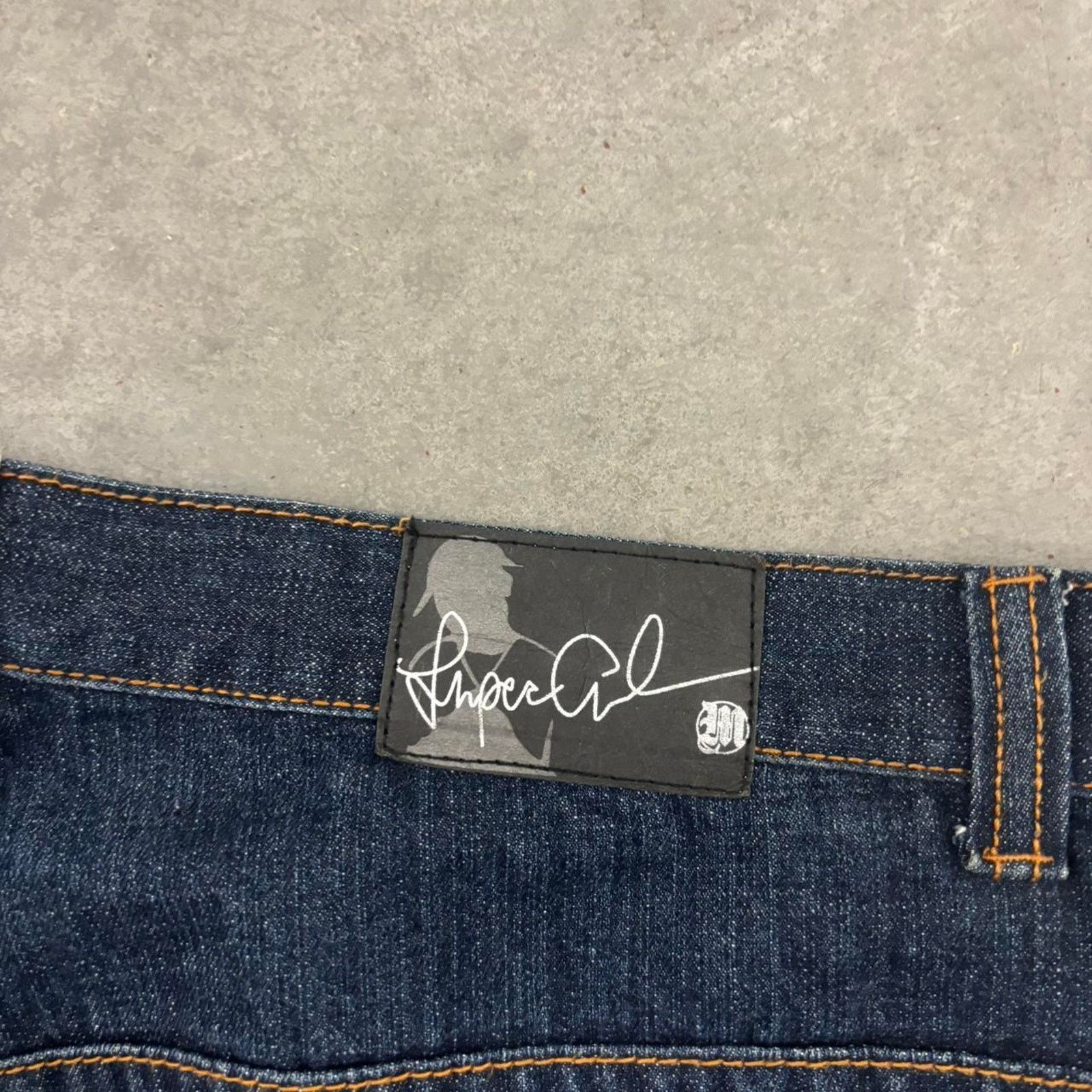 Makaveli Vintage y2k 90s Makaveli Baggy Carpenter Jeans Size US 38 / EU 54 - 4 Thumbnail