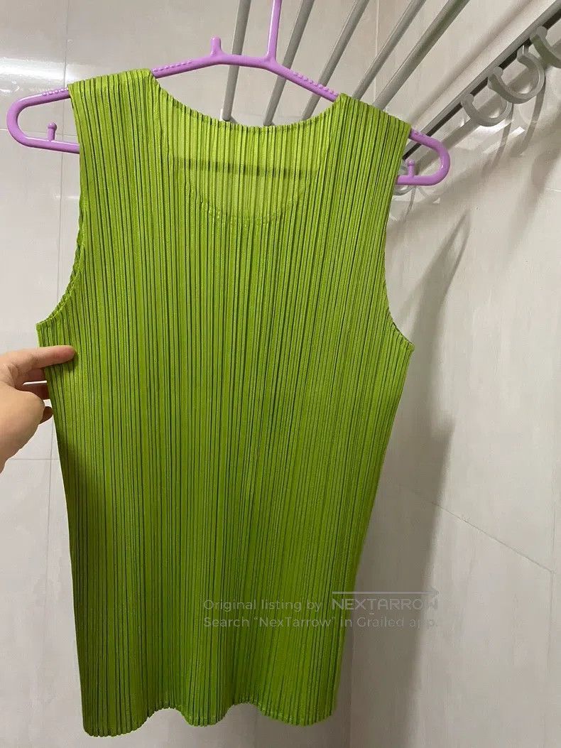 Issey Miyake Issey Miyake Short Vest T-Shirt Size L / US 10 / IT 46 - 4 Thumbnail