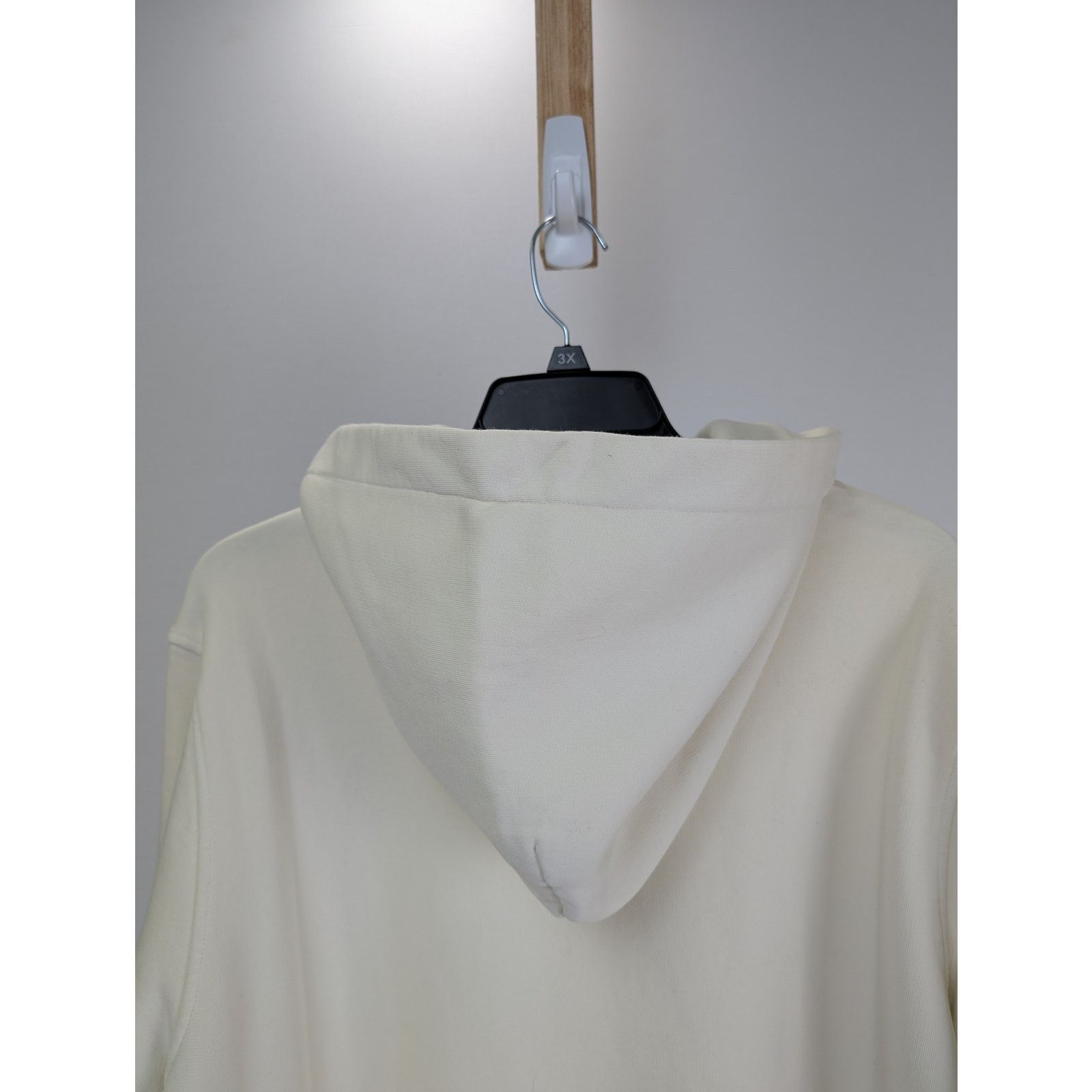 1017 ALYX 9SM o1rshd1 Hoodie Fleece with Raw Cut Hood in off-White Size US XXL / EU 58 / 5 - 16 Thumbnail