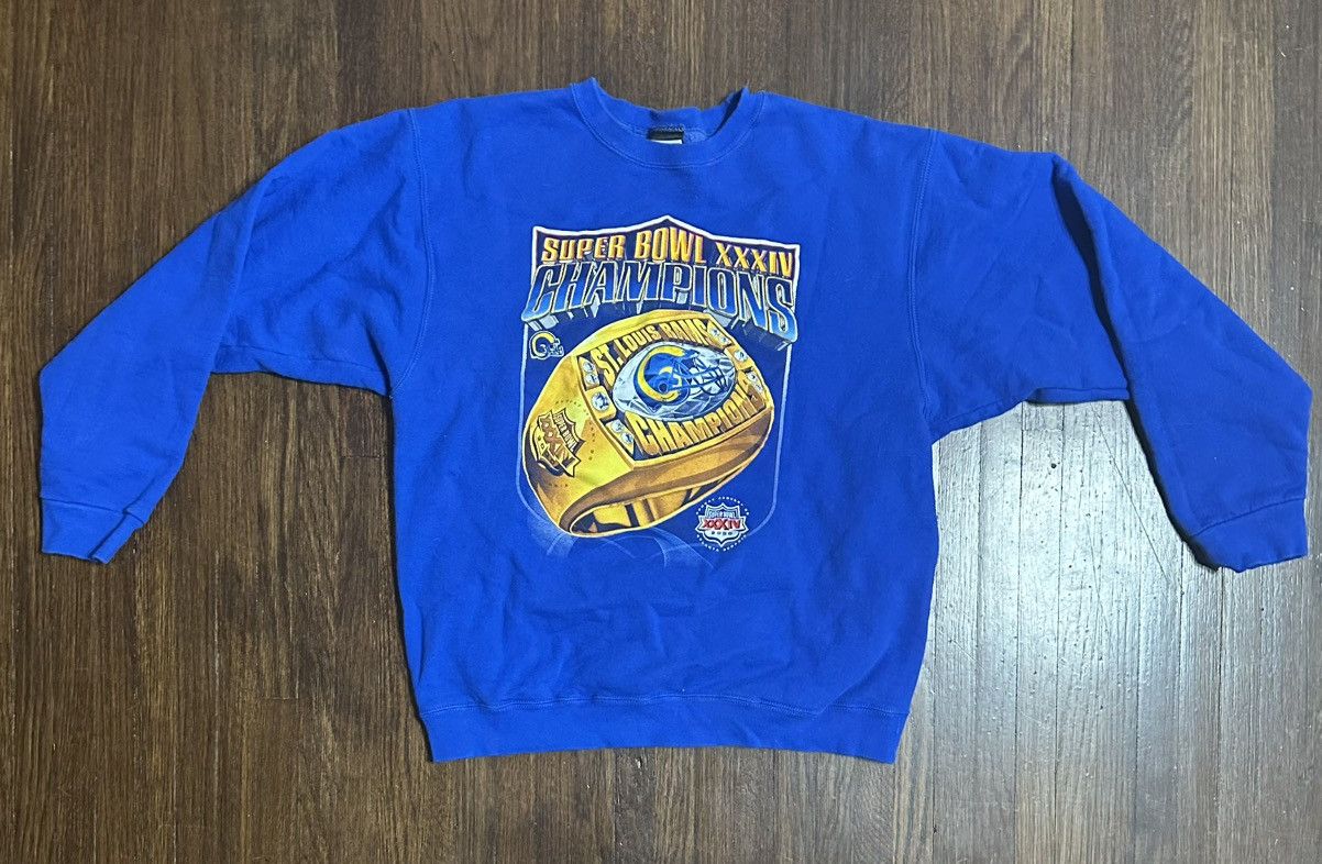 NFL × Vintage Vintage Rams Superbowl Sweatshirt Size US L / EU 52-54 / 3 - 1 Thumbnail