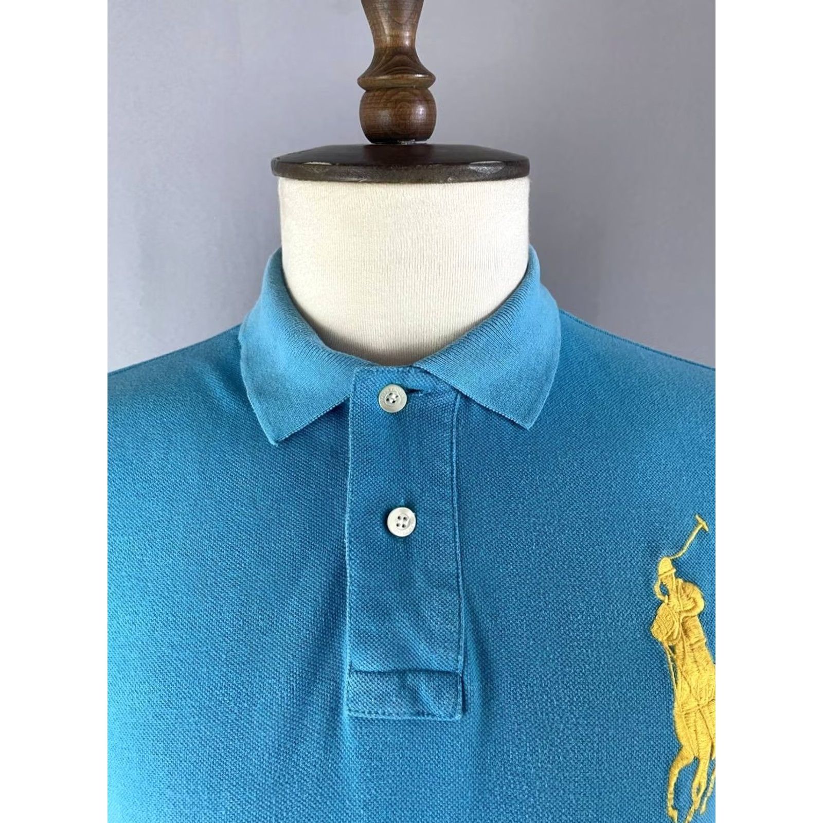 Polo Ralph Lauren Polo By Ralph Lauren Shirt Size XL Blue Cotton Embroidered Button Mens Polo Size US XL / EU 56 / 4 - 6 Thumbnail