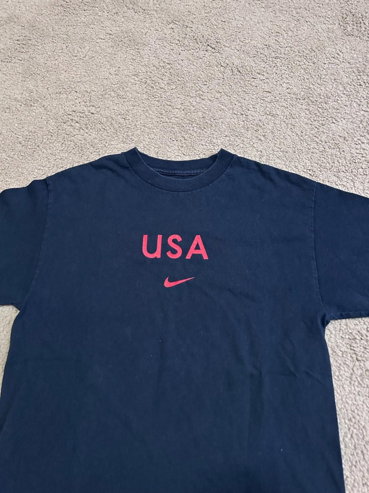 Nike Vintage Nike USA Tee Sz M Size US M / EU 48-50 / 2 - 3 Thumbnail