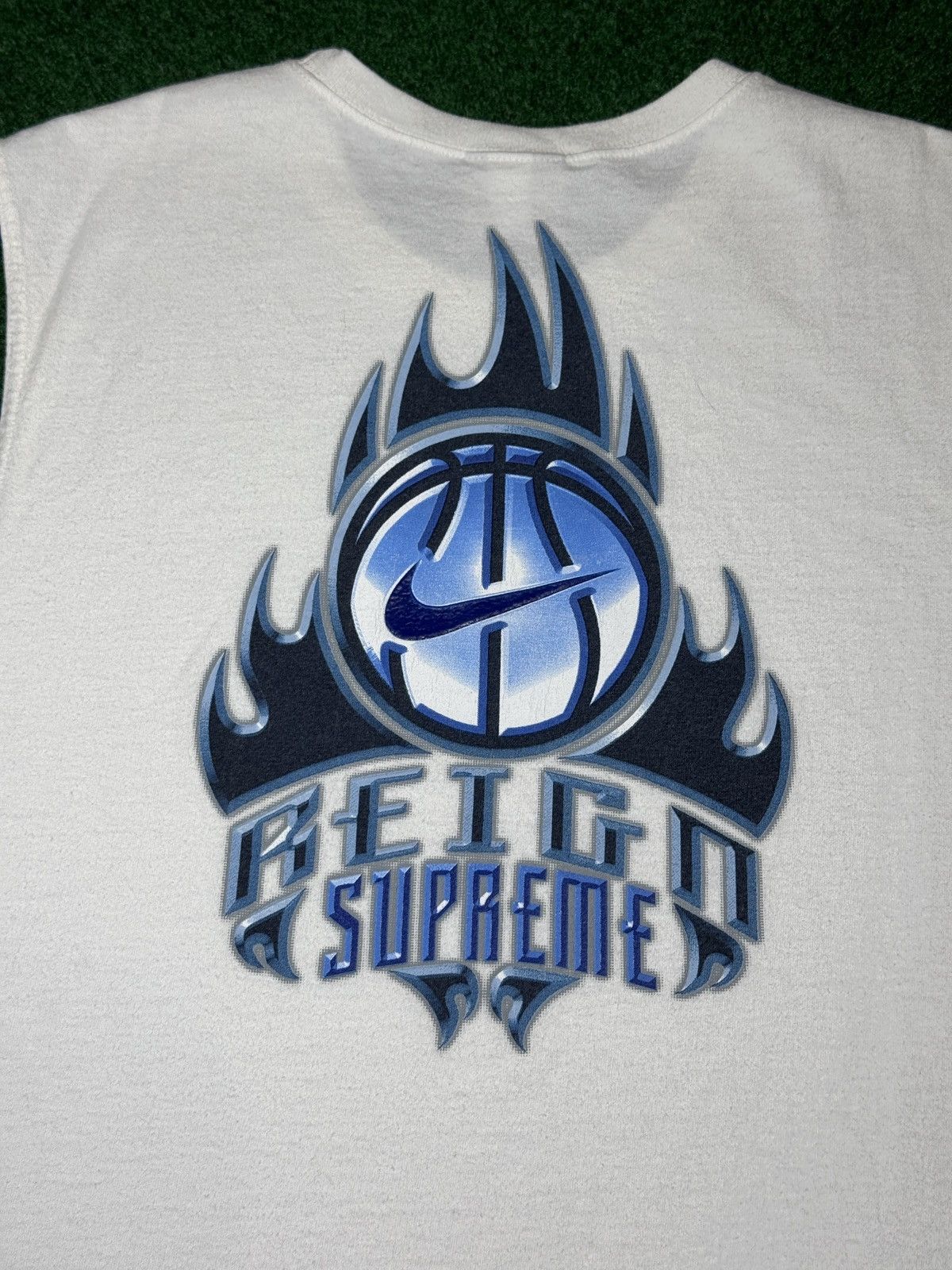 Nike Nike Hoops Basketball Reign Supreme Flame 20x27 Tank Top Size US M / EU 48-50 / 2 - 2 Thumbnail