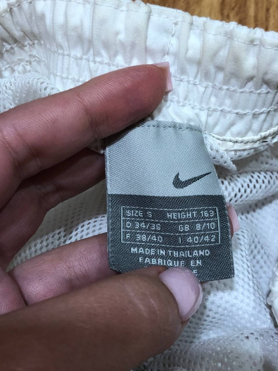 Nike Vintage Casual pants white Nike logo Y2K streetwear Size US 30 / EU 46 - 2 Thumbnail