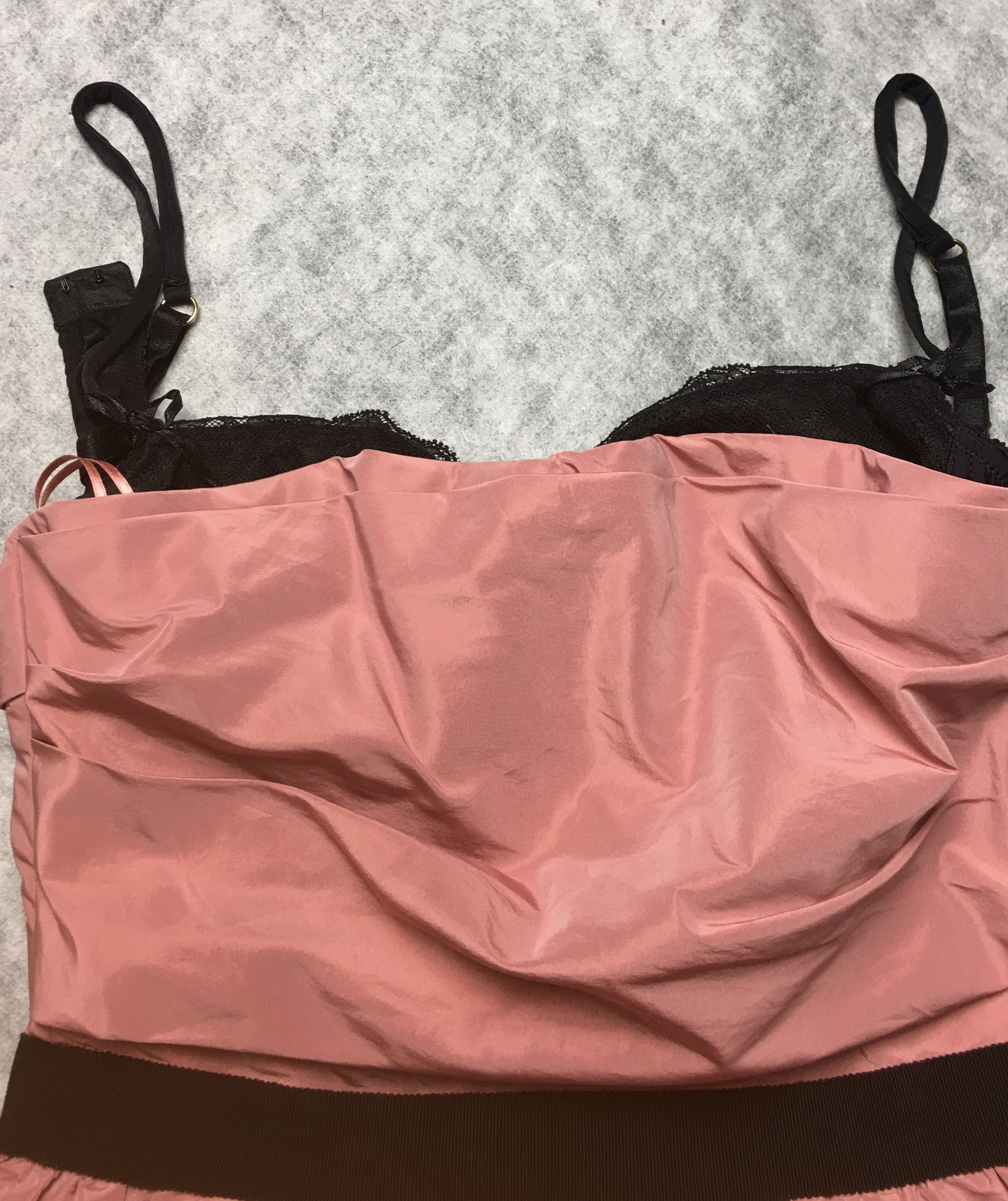 Moschino Moschino Cheap & Chic F/W 2012 Pink Satin Mini Dress US 6 Size M / US 6-8 / IT 42-44 - 7 Thumbnail