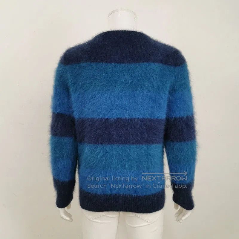 Louis Vuitton Louis Vuitton Striped Mohair Blend Sweater. Size US L / EU 52-54 / 3 - 1 Thumbnail