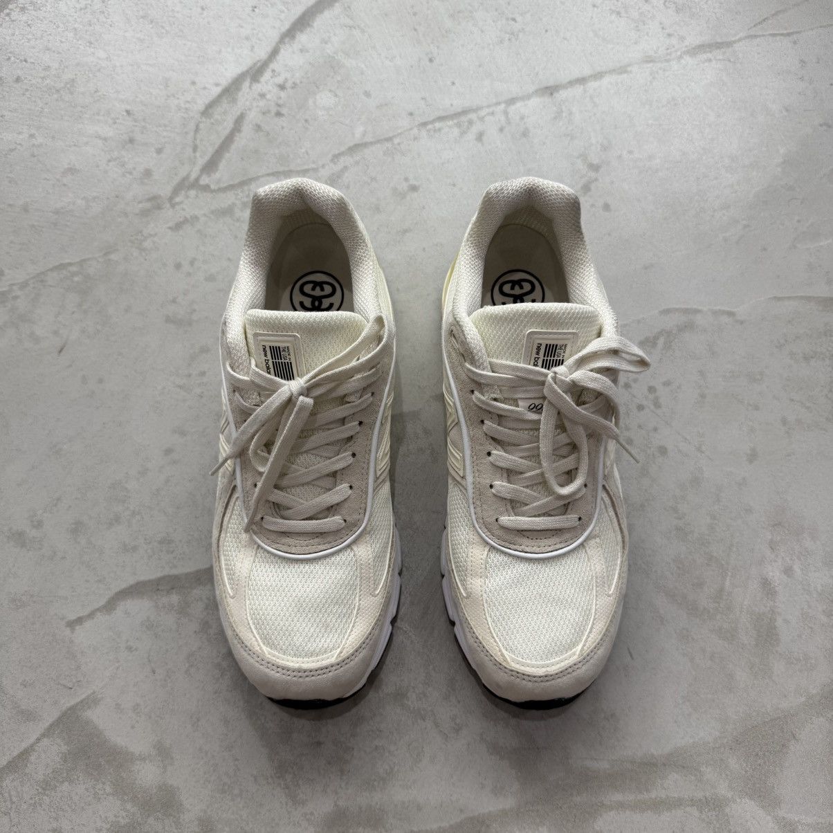 New Balance × Stussy Stussy x New Balance 990v4 Cream Size US 10.5 / EU 43-44 - 2 Thumbnail