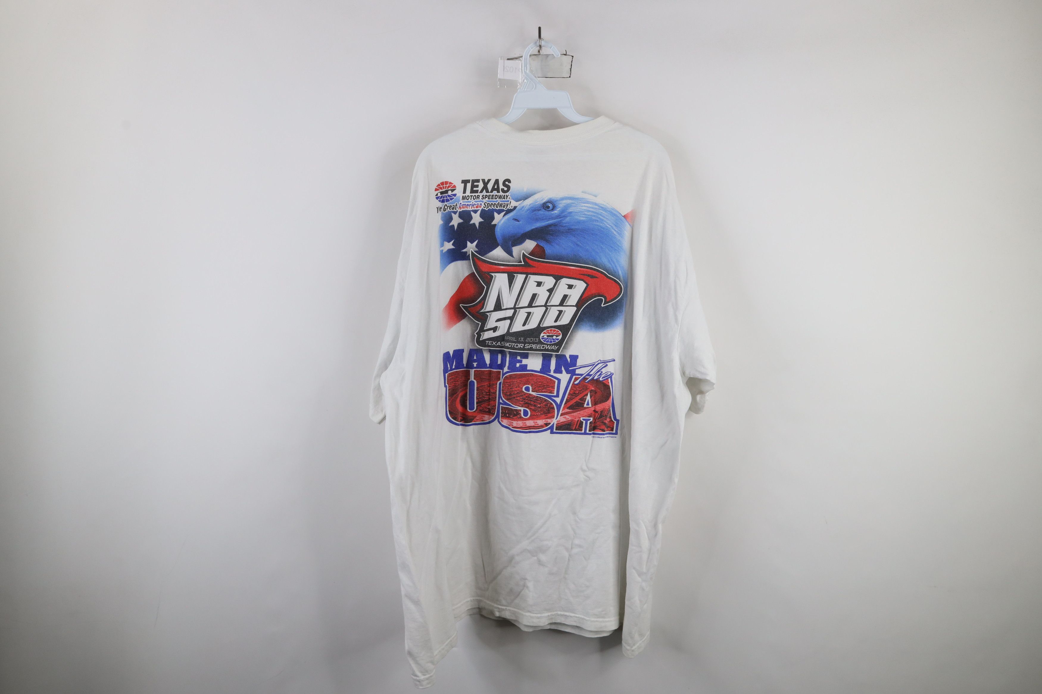 Vintage Vintage Y2K 2013 NRA 500 Texas Motor Speedway T-Shirt USA Size US XXL / EU 58 / 5 - 14 Thumbnail