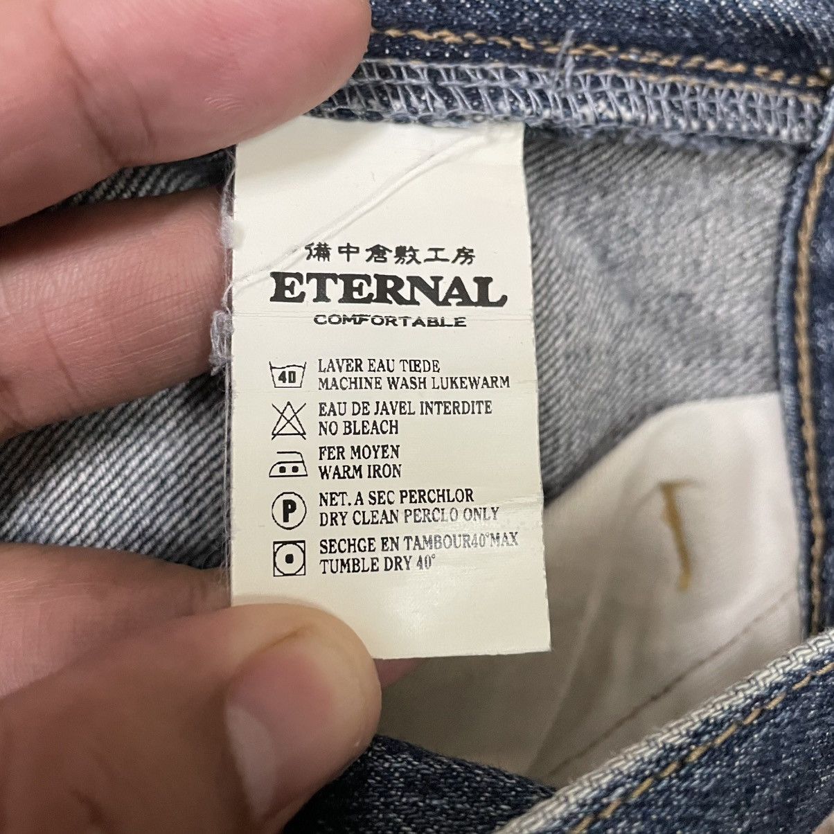 Eternal 🔥🇯🇵Eternal Multipockets Stoned Washed Distress Denim Jeans Size US 28 / EU 44 - 18 Thumbnail
