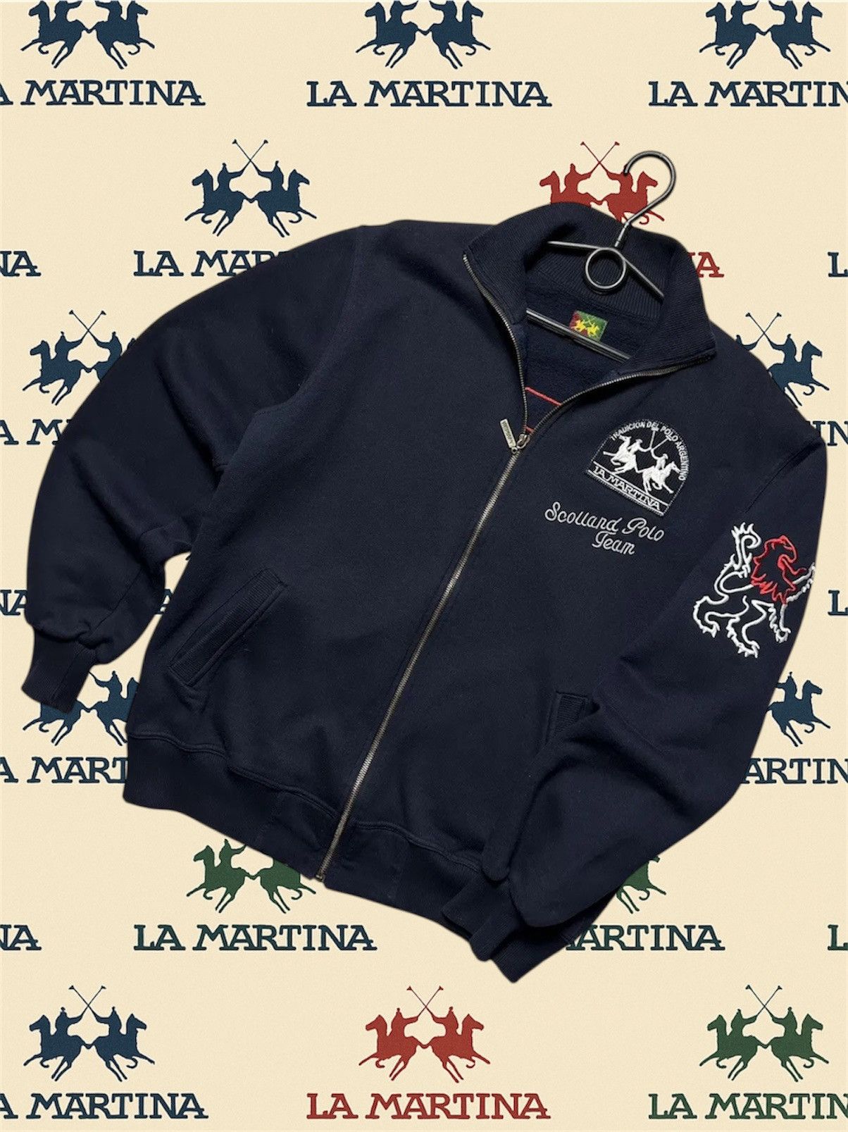 La Martina Vintage La Martina Scotland sweater size M logo Size US M / EU 48-50 / 2 - 1 Thumbnail