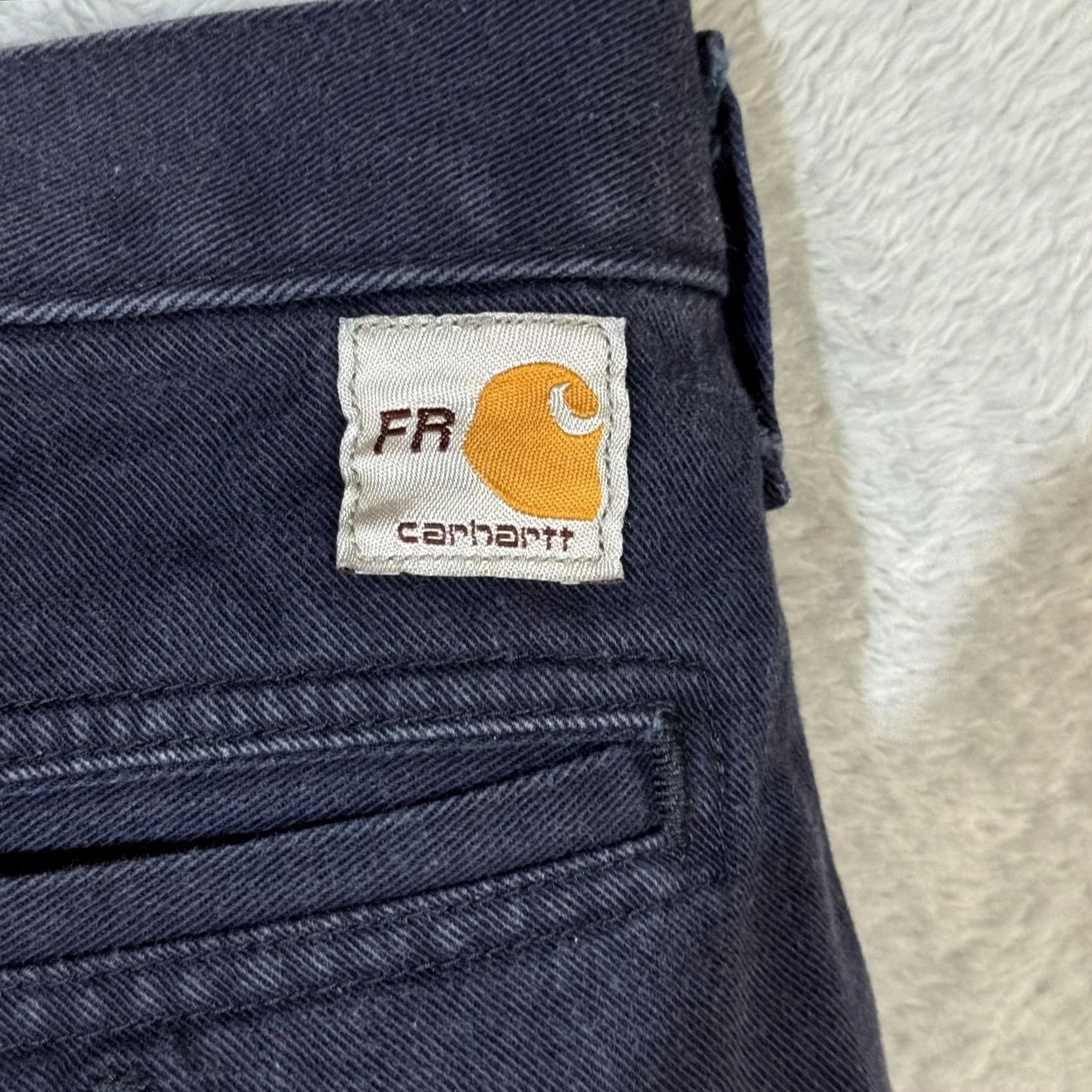 Carhartt VINTAGE Carhartt FR Work Pants Mens 38x32 Arc Flash CAT2 Utility Workwear (38x32) Size US 38 / EU 54 - 3 Thumbnail