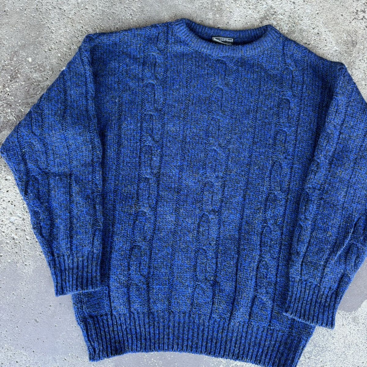 Other VINTAGE PRESWICK & MOORE SHETLAND WOOL SWEATER Size US M / EU 48-50 / 2 - 3 Thumbnail