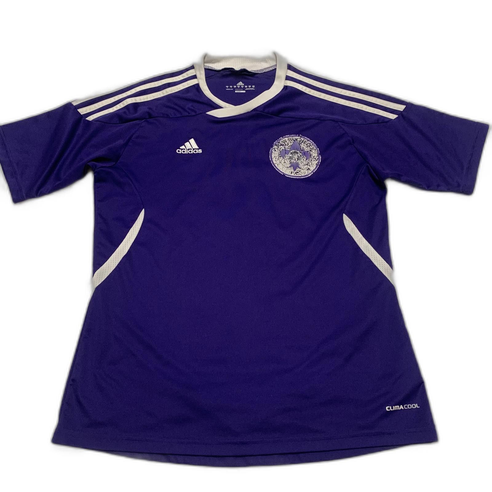 Adidas Adidas Clima Cool Men's Medium Purple Soccer Jersey Size US M / EU 48-50 / 2 - 1 Thumbnail
