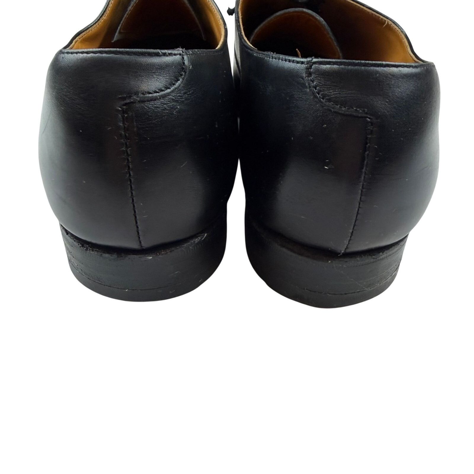 Tom James Tom James Brampton Cap Toe Oxford Black 10.5D England Size US 10.5 / EU 43-44 - 7 Thumbnail