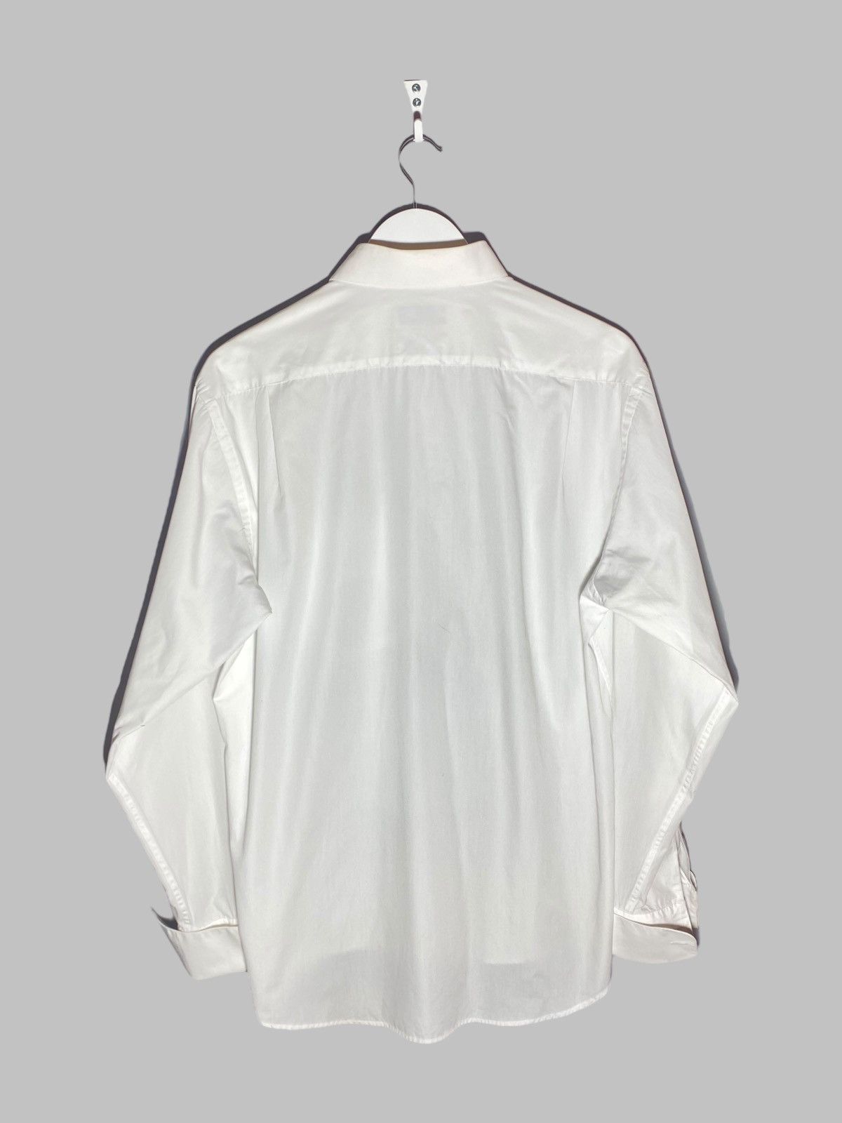 Christian Dior Monsieur 🔥 90s DIOR COTTON SHIRT MINIMAL EMBROIDERED LOGO ESSENTIAL Size US L / EU 52-54 / 3 - 2 Thumbnail