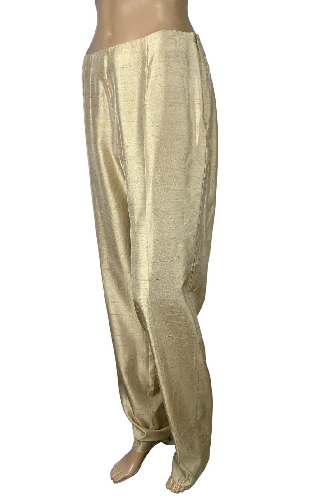 Max Mara Max Mara Silk-Acetat Pants size US10 IT44 Size 32" / US 10 / IT 46 - 1 Thumbnail