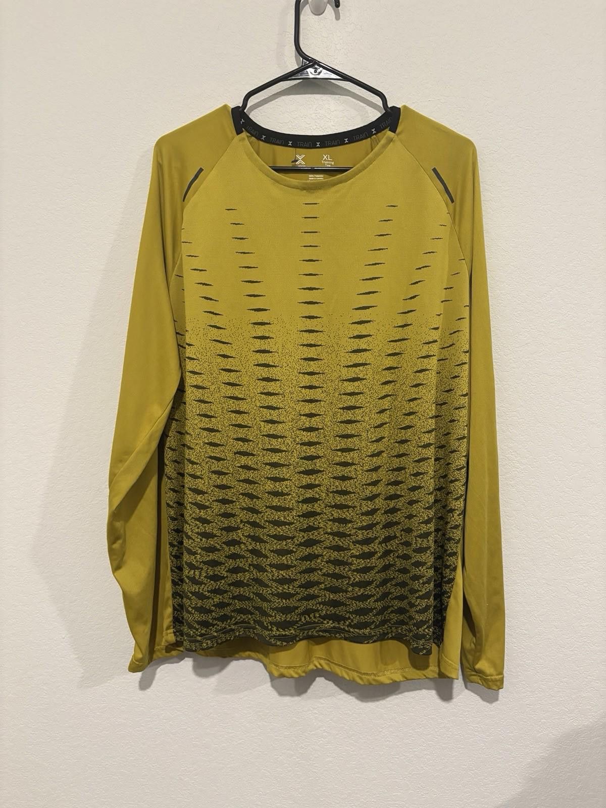 Other Xersion Yellow Workout Athletic Long Sleeve Shirt Men’s XL Size US XL / EU 56 / 4 - 2 Thumbnail