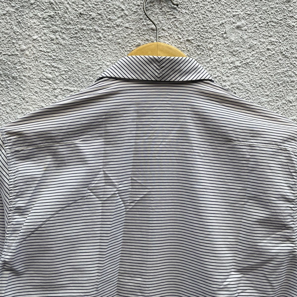 Dior SS15 Dior Homme Striped Kris Van Assche Button Up Shirt Size US S / EU 44-46 / 1 - 10 Thumbnail