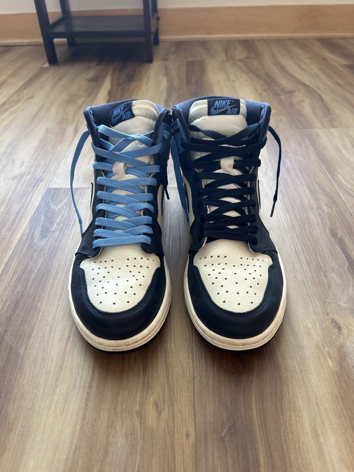 Jordan Brand Air Jordan 1 Obsidian | Size 12 Men’s Size US 12 / EU 45 - 3 Thumbnail