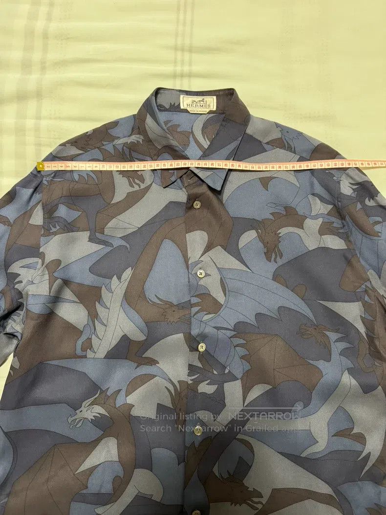 Hermes Hermes Silk shirt, new without tags, shirt jacket. Size US XS / EU 42 / 0 - 3 Thumbnail