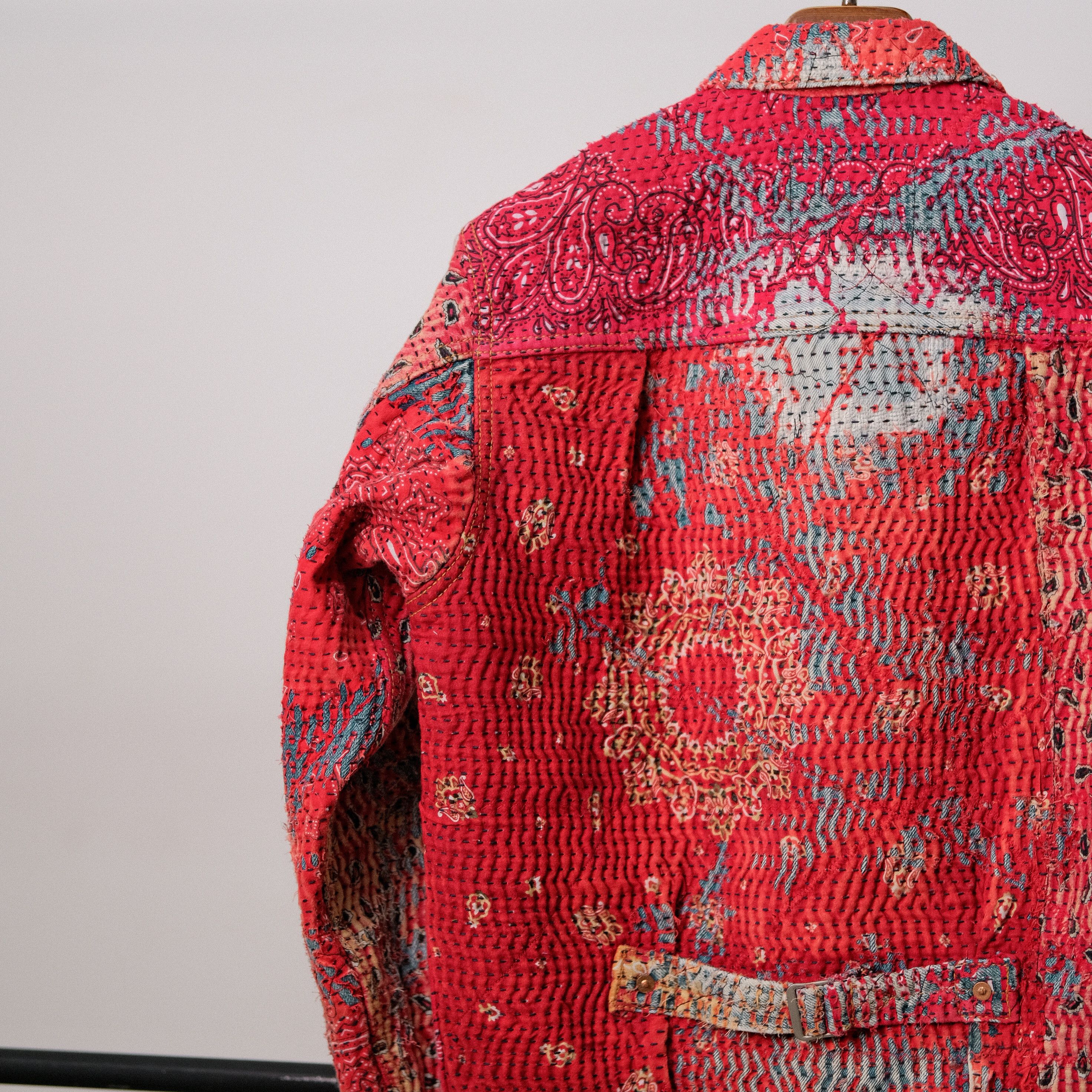 Levi's Levi's 506 Selvedge X Sashiko Boro Jacket Type 1 Size US M / EU 48-50 / 2 - 5 Thumbnail
