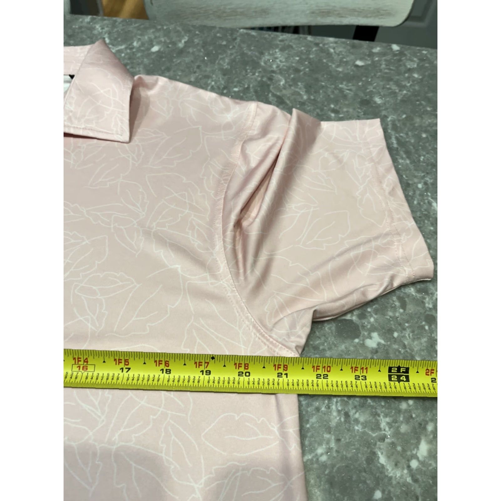 Vintage Dunning Golf Polo Shirt Mens M Pink Stretch Striped Logo Regular Fit Short Sleeve Polo Golf Shirt Men Pink Size US M / EU 48-50 / 2 - 4 Thumbnail