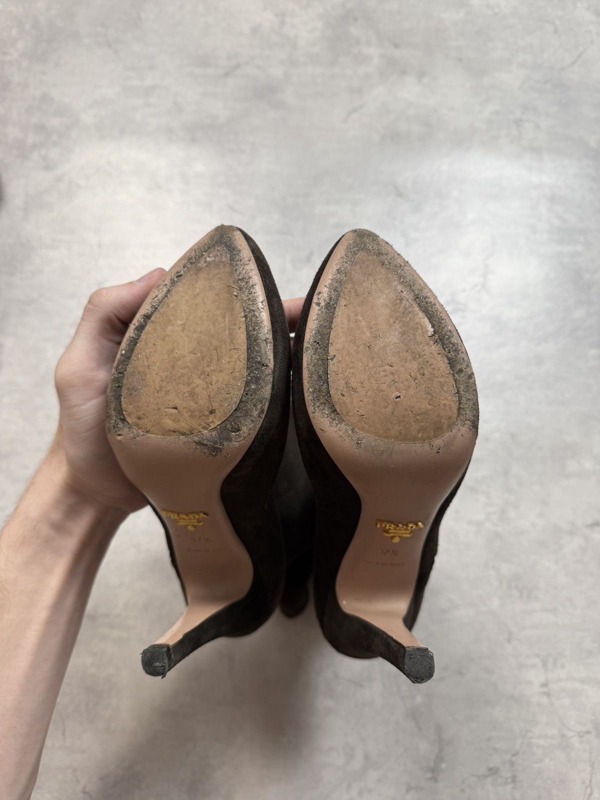Prada Prada Luxury Heels Size US 7.5 / IT 37.5 - 12 Thumbnail