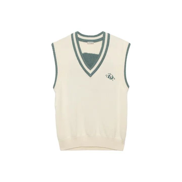 Dior Dior Travis Scott V-Neck Casual Vest 0079 Size US L / EU 52-54 / 3 - 1 Thumbnail