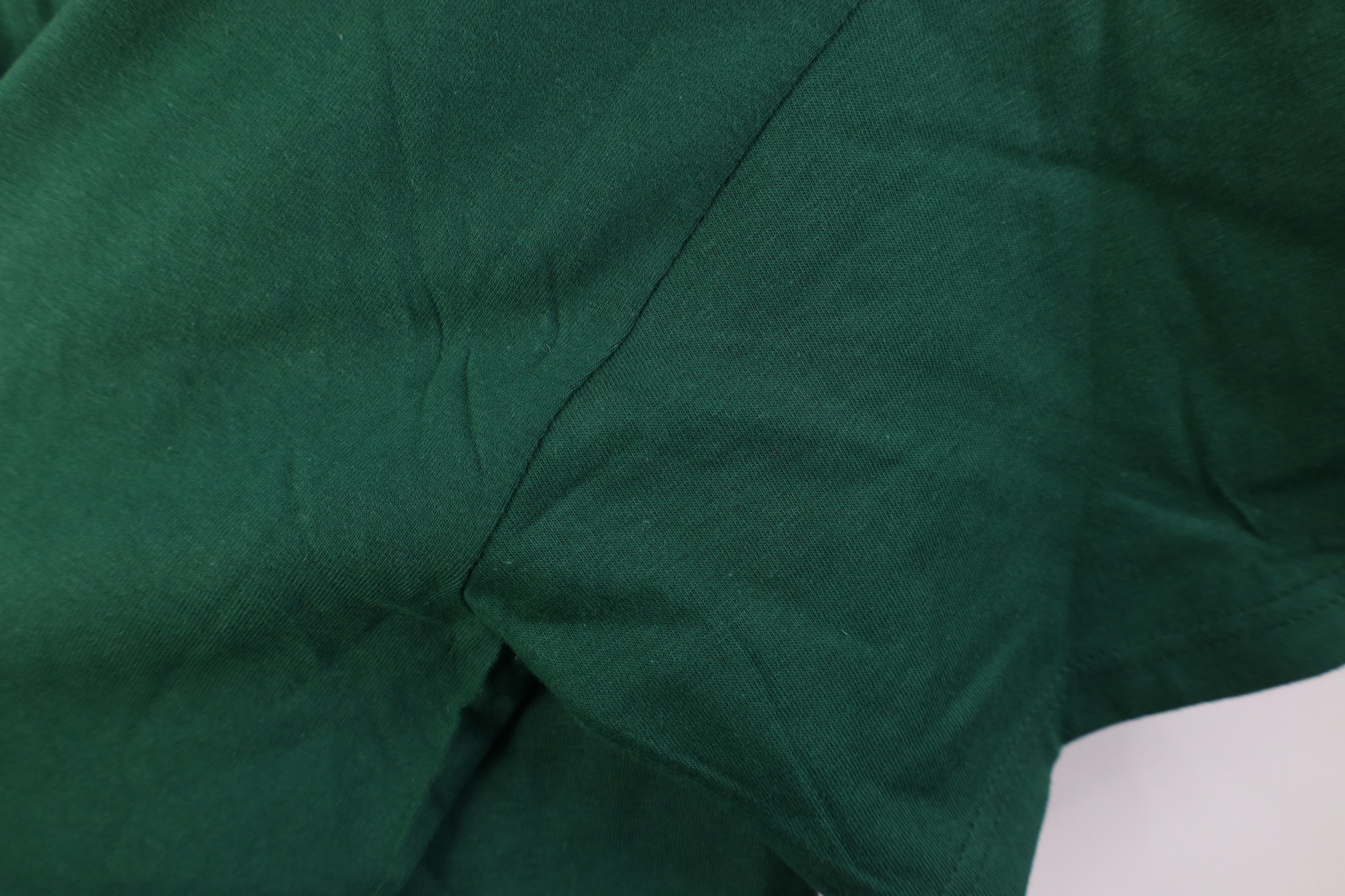 Hanes Deadstock Vintage Y2K Hanes Beefy T-Shirt Hunter Green Size US XL / EU 56 / 4 - 8 Thumbnail