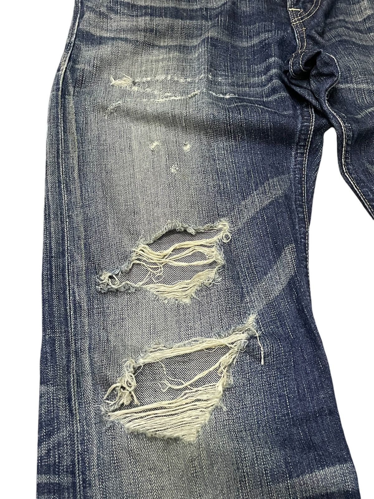 Edwin Edwin 503 Blue Trip Flared Stone Wash Jeans Japan Made Size US 30 / EU 46 - 8 Thumbnail