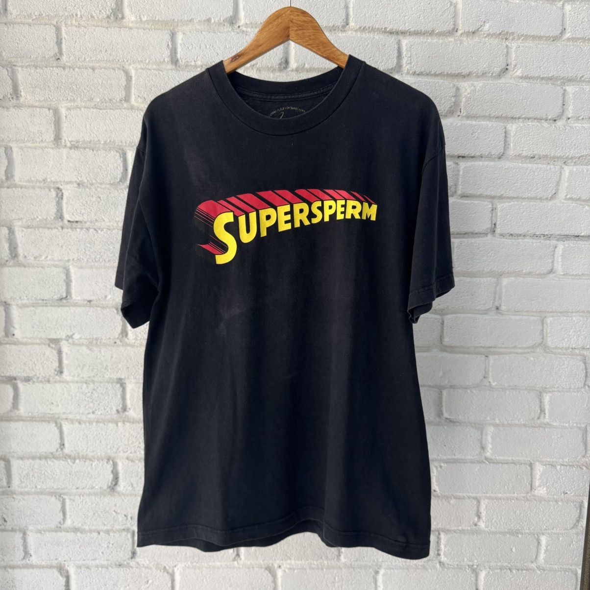 Vintage Supersperm Tee Size US L / EU 52-54 / 3 - 1 Thumbnail