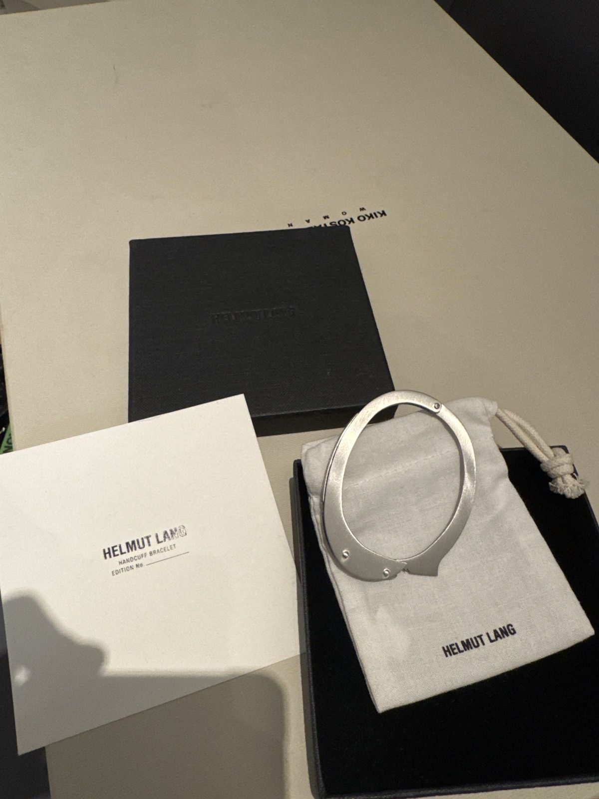 Helmut Lang Helmut Lang Handcuff Bracelet Reissue Size ONE SIZE - 6 Thumbnail