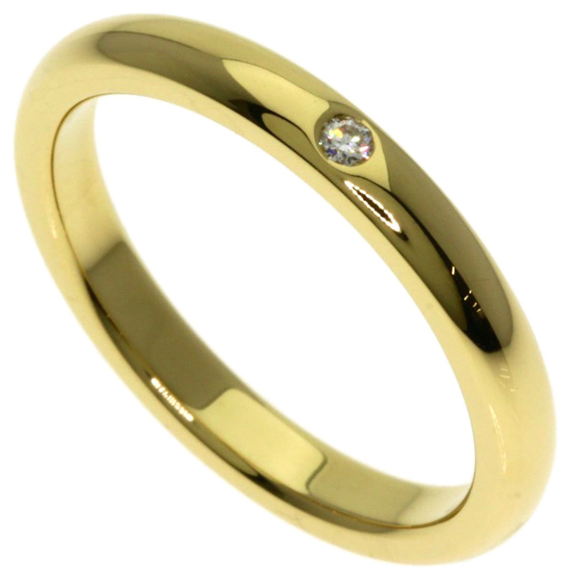 Tiffany & Co. Tiffany & Co. Stacking Band 1P Diamond Ring, 18K Yellow Gold, Women's. Size ONE SIZE - 1 Thumbnail