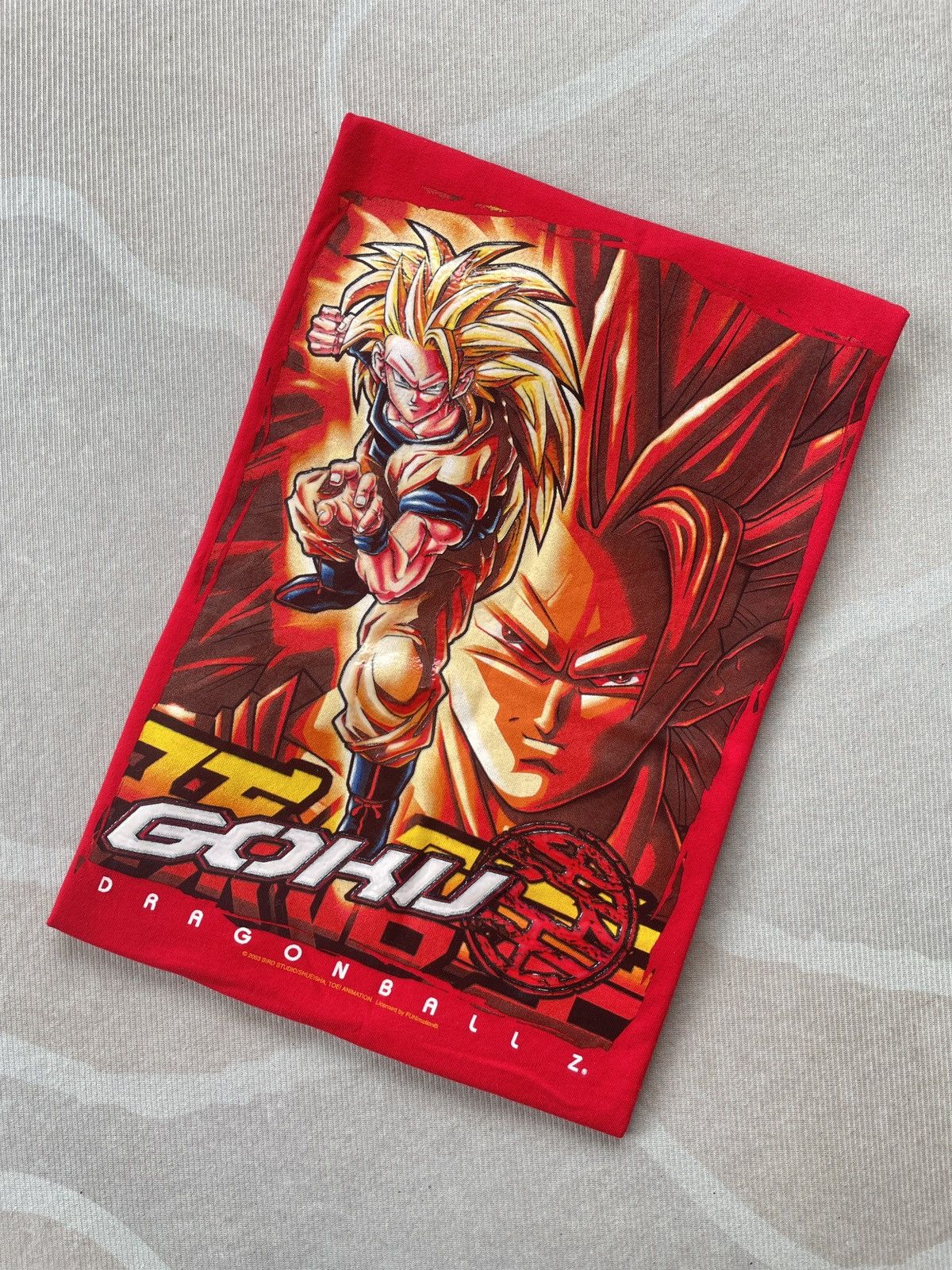 Anime Vintage Dragon Ball Z Son Goku SS3 Size US S / EU 44-46 / 1 - 2 Thumbnail